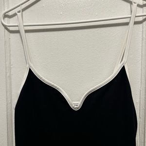 Sweetheart neckline jersey midi dress